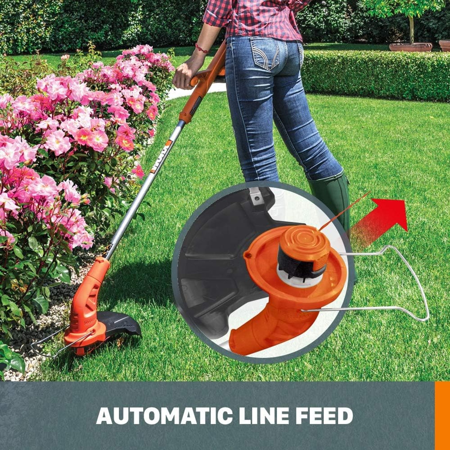 Worx WG154 Cordless String Trimmer and Edger