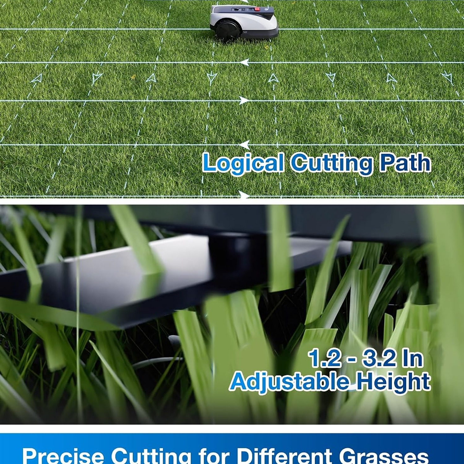 ECOVACS O1000 RTK CARE Robot Lawn Mower: image 8
